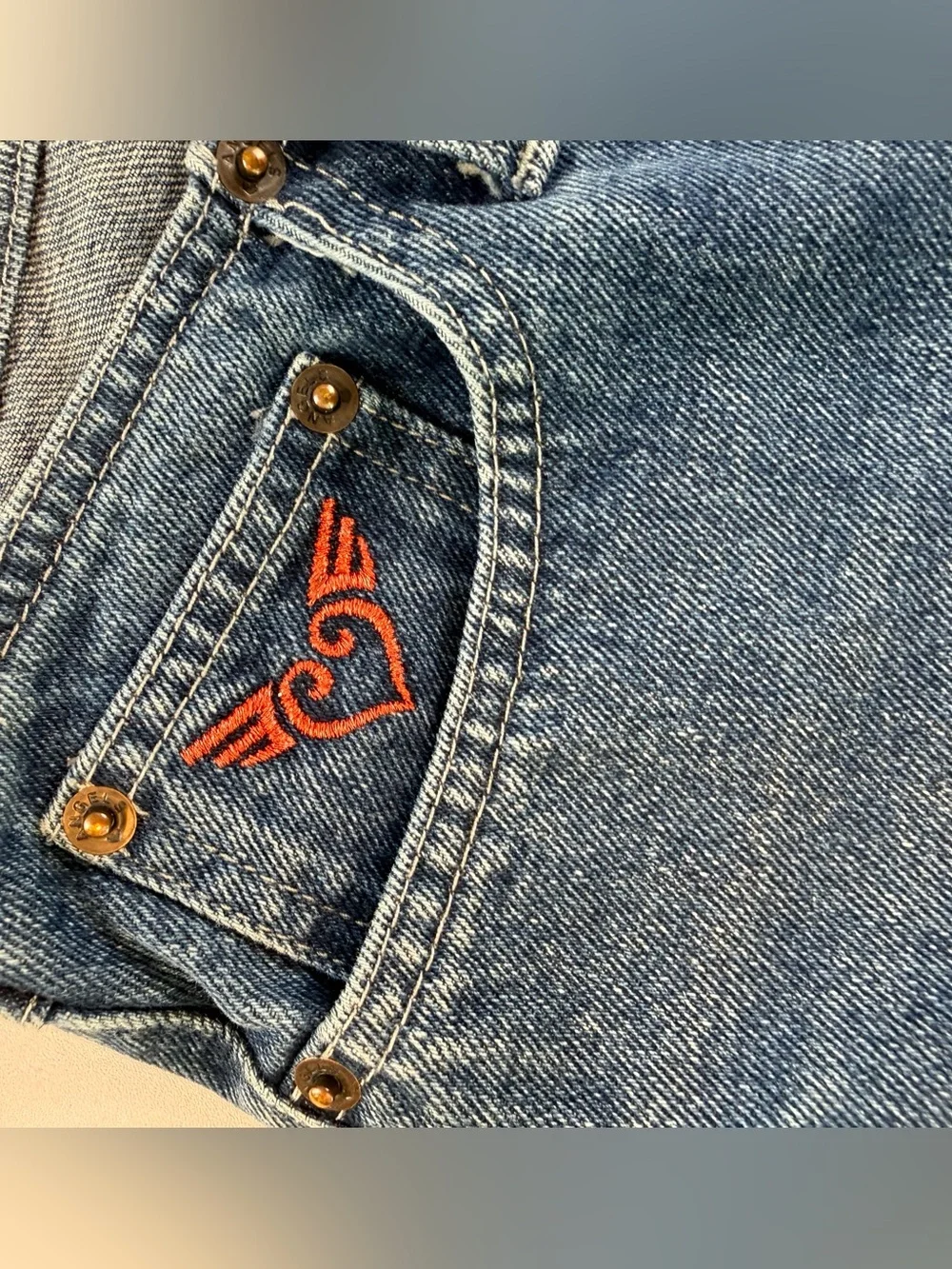 Angels Y2K Flare Jeans 11 Embroidered Low Rise Bell Bottom Denim indie sleaze